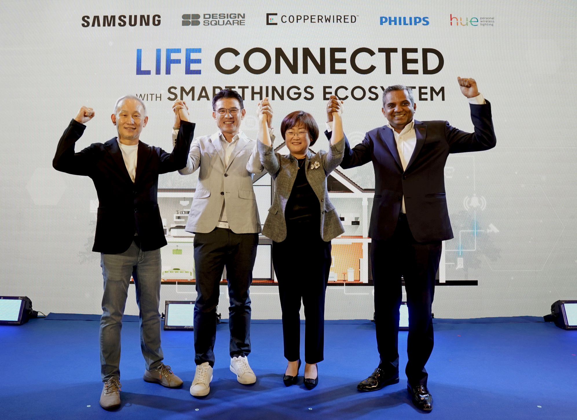 ตอบรับเทรนด์โลกด้วย Smart Home Design Solutions  4 แบรนด์ชั้นนำ “เอสบี ดีไซน์สแควร์ – ซัมซุง– คอปเปอร์ ไวร์ด – ฟิลิปส์ ฮิว”