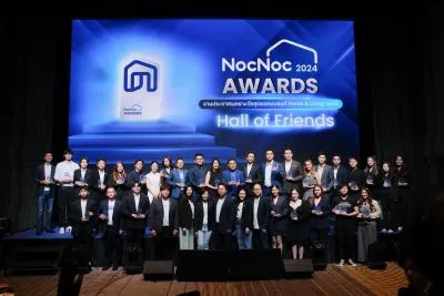 เอสบี ดีไซน์สแควร์ คว้ารางวัล Top 5 Sellers Home & Living จากเวที NocNoc Awards 2024 