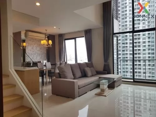 FOR RENT condo Villa Asoke , Duplex , MRT-Phetchaburi , Makkasan , Rat Thewi , Bangkok , CX-00130