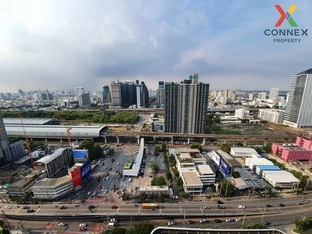 FOR RENT condo , The Esse at Singha Complex , high floor , MRT-Phetchaburi , Bang Kapi , Huai Khwang , Bangkok , CX-00134