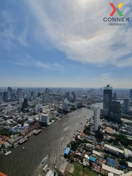 FOR SALE condo , Magnolias Waterfront Residence , Duplex , nice view , high floor , river view , Khlong Ton Sai , Khlong San , Bangkok , CX-00358 3