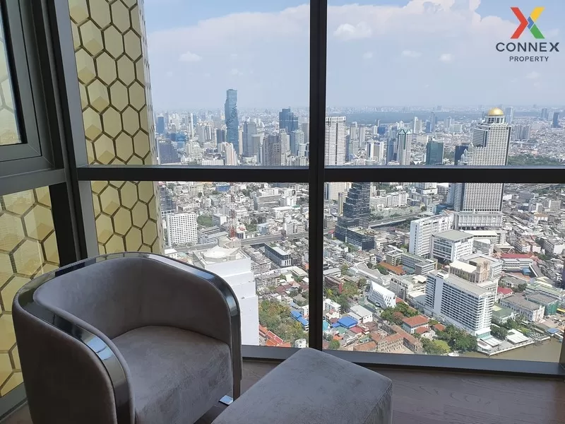 FOR SALE condo , Magnolias Waterfront Residence , Duplex , nice view , high floor , river view , Khlong Ton Sai , Khlong San , Bangkok , CX-00358