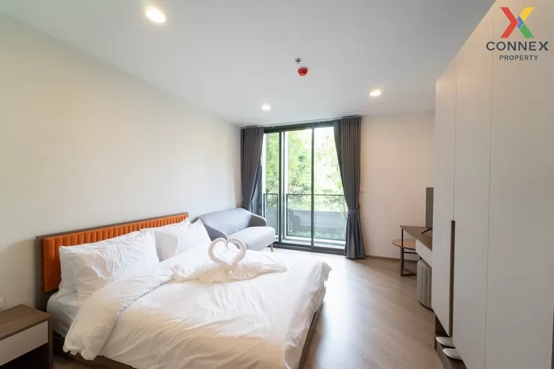 FOR RENT condo , The Base Saphanmai , high floor , BTS-Sai Yud , Anusawari , Bang Khen , Bangkok , CX-00477