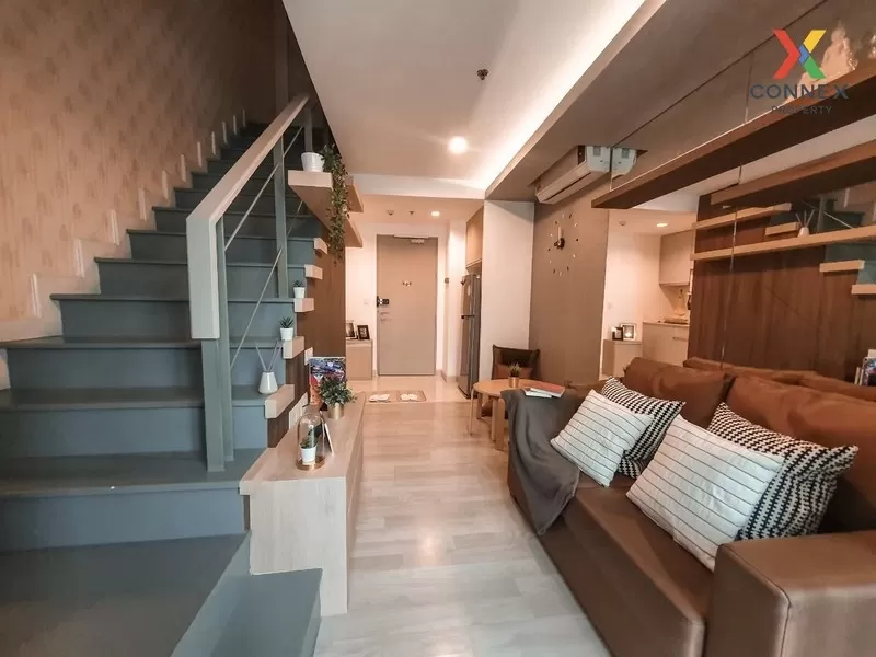 FOR SALE condo , Ideo Mobi Sukhumvit 81 , Duplex , high floor , BTS-On Nut , Bang Chak , Phra Khanong , Bangkok , CX-00666