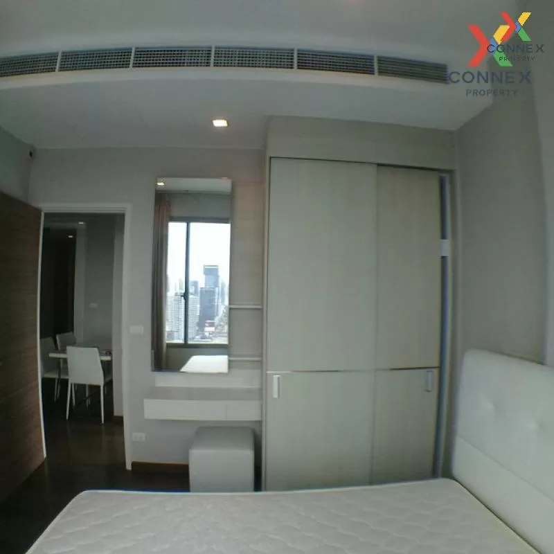 FOR RENT condo , Q Asoke , Duplex , high floor , MRT-Phetchaburi , Makkasan , Rat Thewi , Bangkok , CX-00740