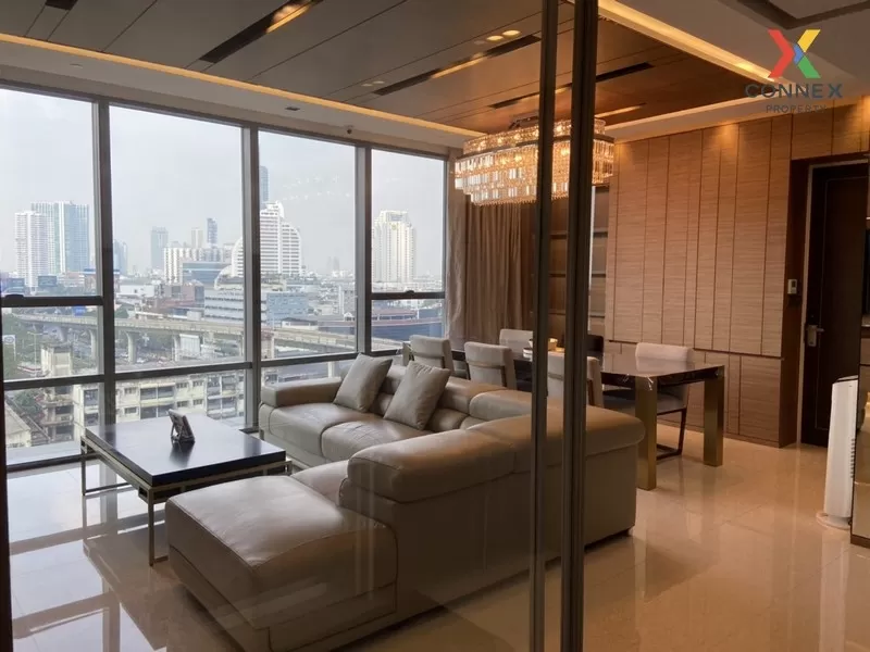 FOR RENT condo , The Bangkok Sathorn , Duplex , high floor , BTS-Surasak , Yannawa , Sa Thon , Bangkok , CX-00796