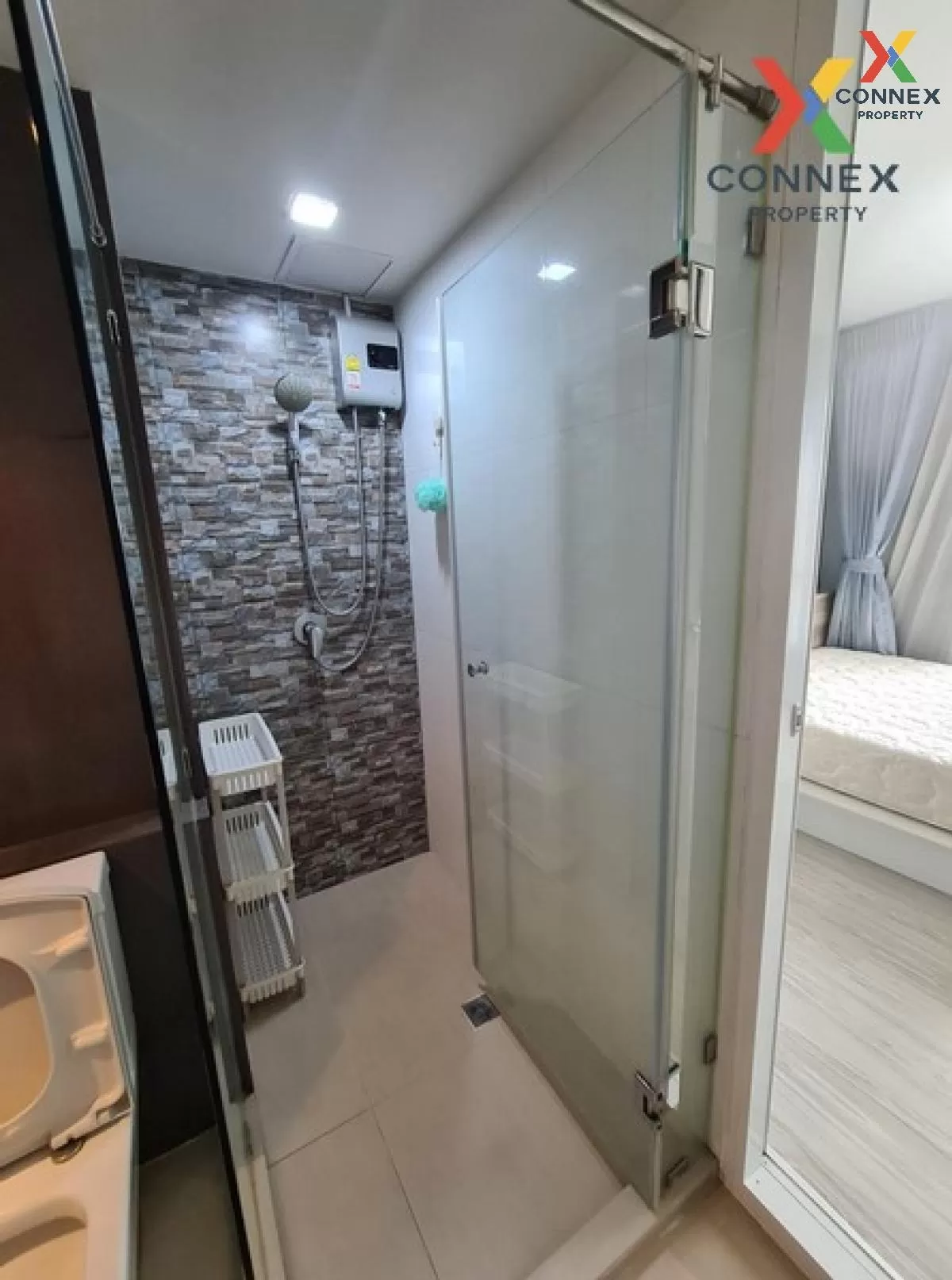 FOR SALE condo , C Style Condo , Duplex , high floor , MRT-Sutthisan , Sam Saen Nok , Huai Khwang , Bangkok , CX-00954