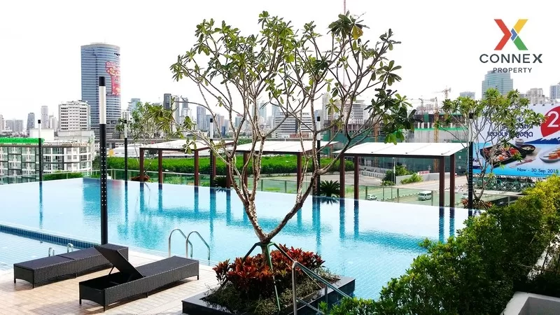 FOR SALE condo , TC Green Rama 9 , Duplex , high floor , MRT-Phra Ram 9 , Huai Khwang , Huai Khwang , Bangkok , CX-01134