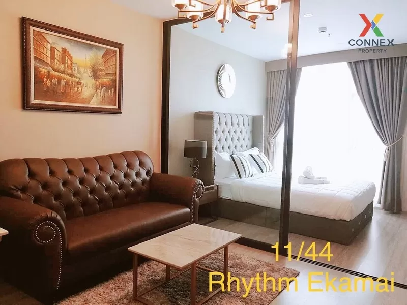 FOR RENT condo , RHYTHM Ekkamai , Duplex , nice view , BTS-Ekkamai , Khlong Tan Nuea , Watthana , Bangkok , CX-01261