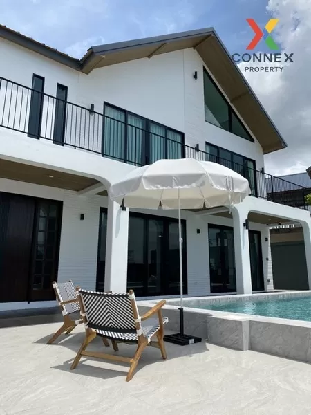 FOR SALE detached house , Sierra House Pool Villa Pattaya , Duplex , high floor , MRT-Yak Tiwanon , Mueang Phata , Bang Lamung , Chon Buri , CX-01357