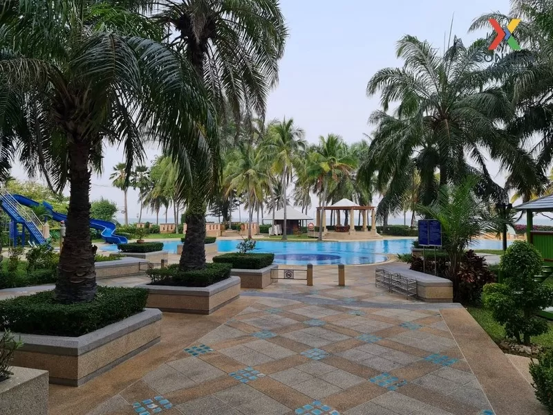 FOR SALE condo , Springfield Beach Resort , Duplex , nice view , BTS-Wongwian Yai , Wat Sam Phraya , Cha-am , Phetchaburi , CX-01493 4