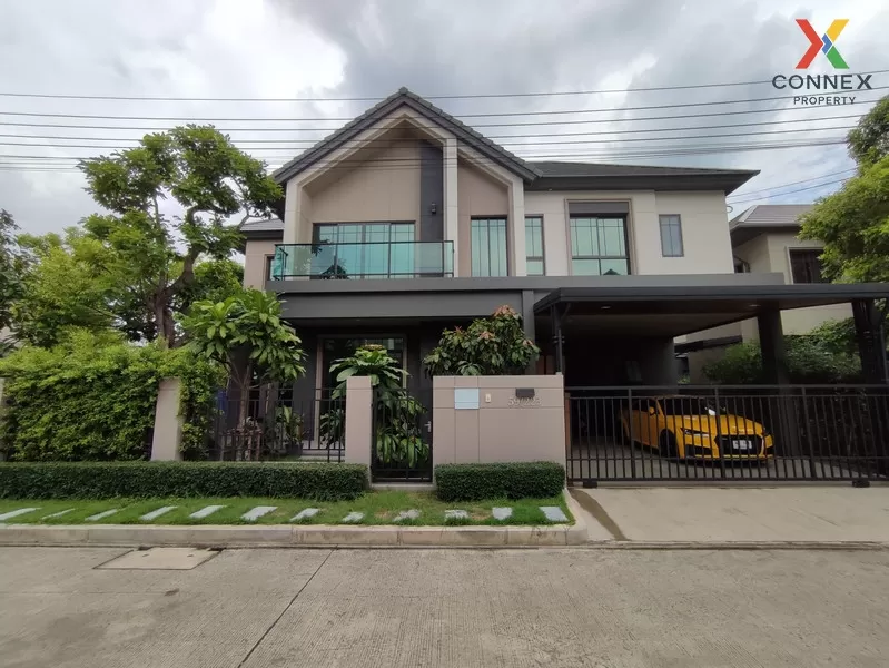 FOR SALE detached house , Bangkok Boulevard Chaengwattana 2 , wide frontage , Bang Tanai , Pak Kret , Nonthaburi , CX-01708 1