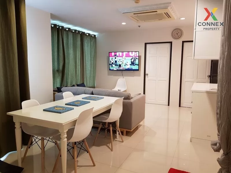 FOR RENT condo , Sukhumvit Living Town , Duplex , nice view , MRT-Phetchaburi , Khlong Toei Nuea , Watthana , Bangkok , CX-01817 2