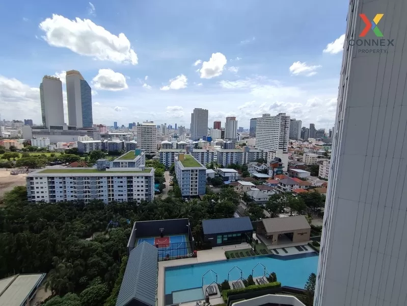 FOR SALE condo , Chapter One Eco Ratchada Huaikhwang , Duplex , nice view , MRT-Huai Khwang , Huai Khwang , Huai Khwang , Bangkok , CX-02053