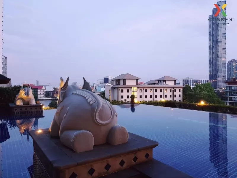 เช่า คอนโด  Baan Sathorn Chaopraya BTS-กรุงธนบุรี เจริญนคร คลองต้นไทร คลองสาน กรุงเทพ CX-02129 2