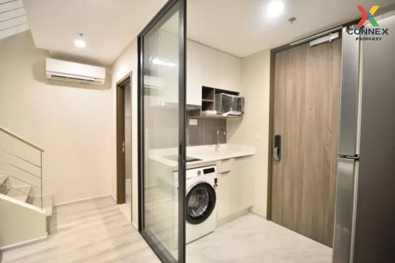 FOR RENT condo , Ideo Mobi Asoke , Duplex , wide frontage , MRT-Phetchaburi , Bang Kapi , Huai Khwang , Bangkok , CX-02329 4