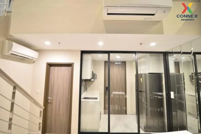 FOR RENT condo , Ideo Mobi Asoke , Duplex , wide frontage , MRT-Phetchaburi , Bang Kapi , Huai Khwang , Bangkok , CX-02329