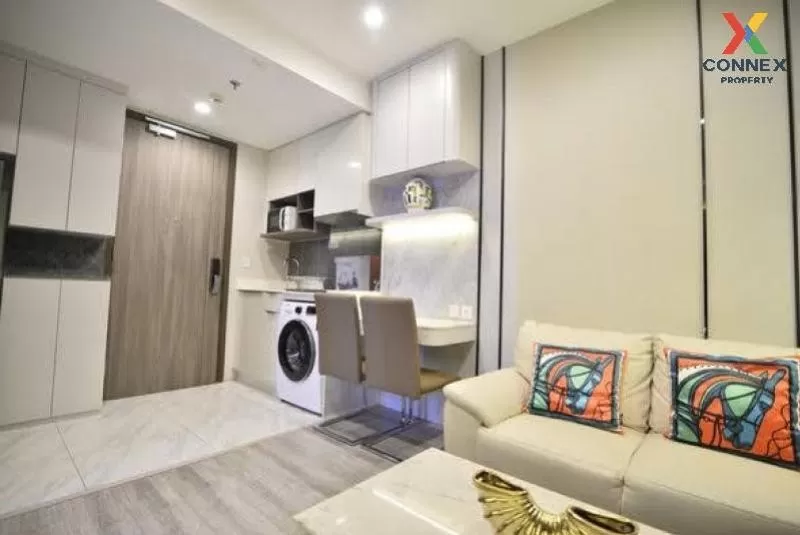 FOR RENT condo , Ideo Mobi Asoke , Duplex , wide frontage , MRT-Phetchaburi , Bang Kapi , Huai Khwang , Bangkok , CX-02332