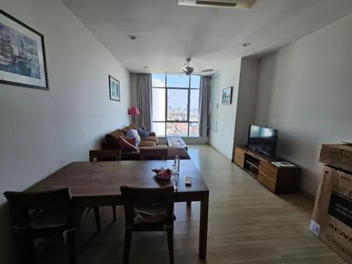 FOR RENT condo , Baan Sathorn Chaopraya , Duplex , wide frontage , BTS-Krung Thon Buri , Khlong Ton Sai , Khlong San , Bangkok , CX-02375