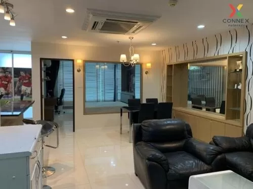 FOR RENT condo , Sukhumvit Living Town , Duplex , wide frontage , MRT-Phetchaburi , Khlong Toei Nuea , Watthana , Bangkok , CX-02862