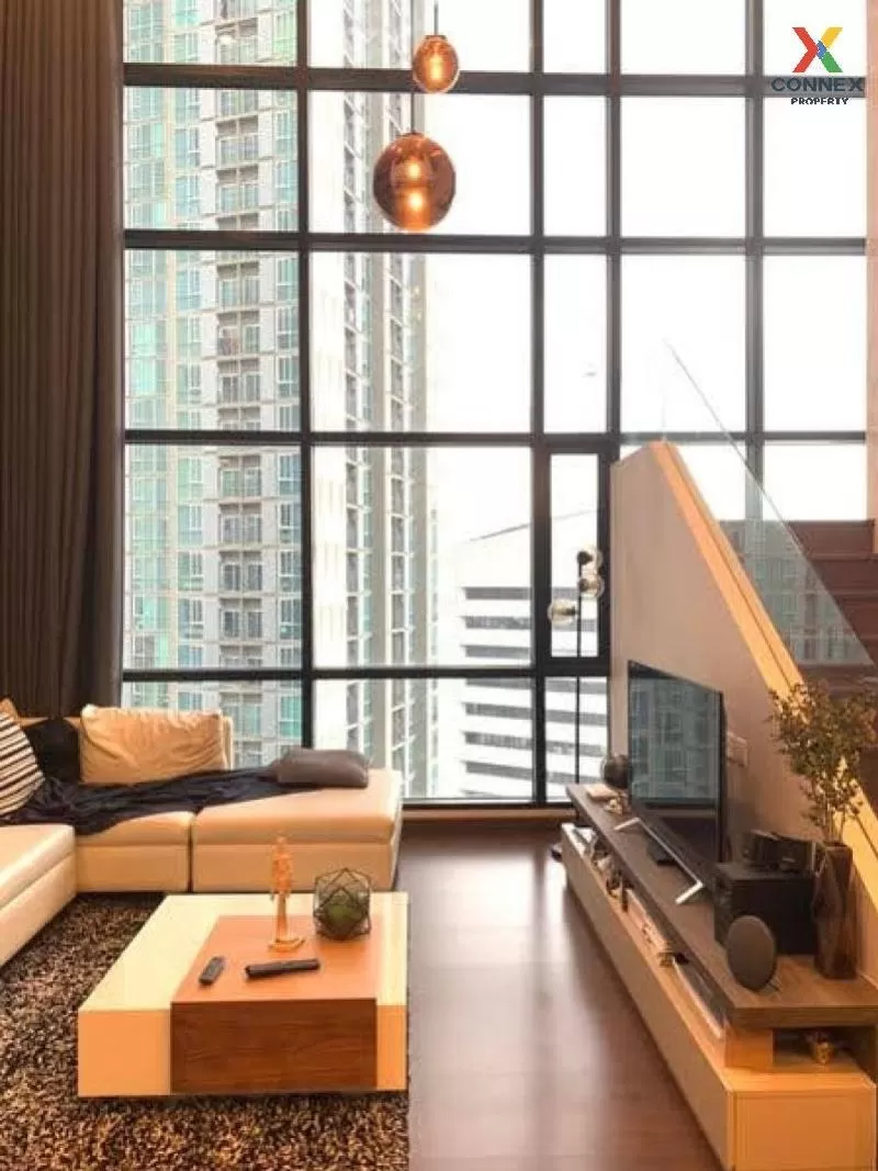 FOR RENT condo , IVY Ampio , Duplex , wide frontage , MRT-Thailand Cultural Centre , Huai Khwang , Huai Khwang , Bangkok , CX-03008