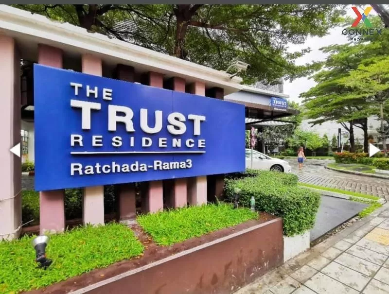 FOR RENT condo , The Trust Residence Ratchada-Rama 3 , Duplex , nice view , MRT-Phra Ram 9 , Chong Nonsi , Yannawa , Bangkok , CX-03773