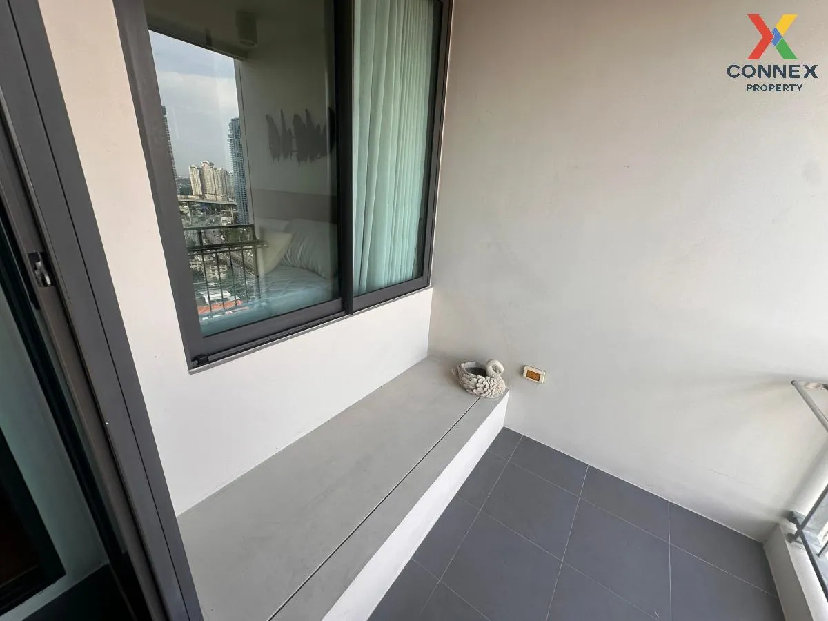 FOR RENT condo , U Delight Residence Riverfront Rama 3 , nice view , high floor , river view , Bang Phong Phang , Yannawa , Bangkok , CX-05912