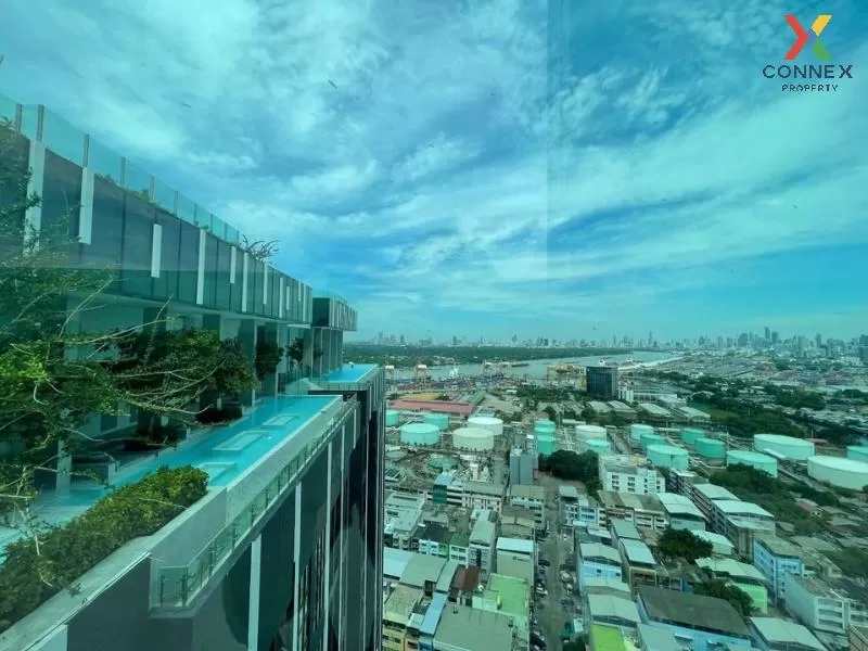 FOR RENT condo , Modiz Sukhumvit 50 , nice view , high floor , corner unit , river view , BTS-On Nut , Phra Khanong , Khlong Toei , Bangkok , CX-06104