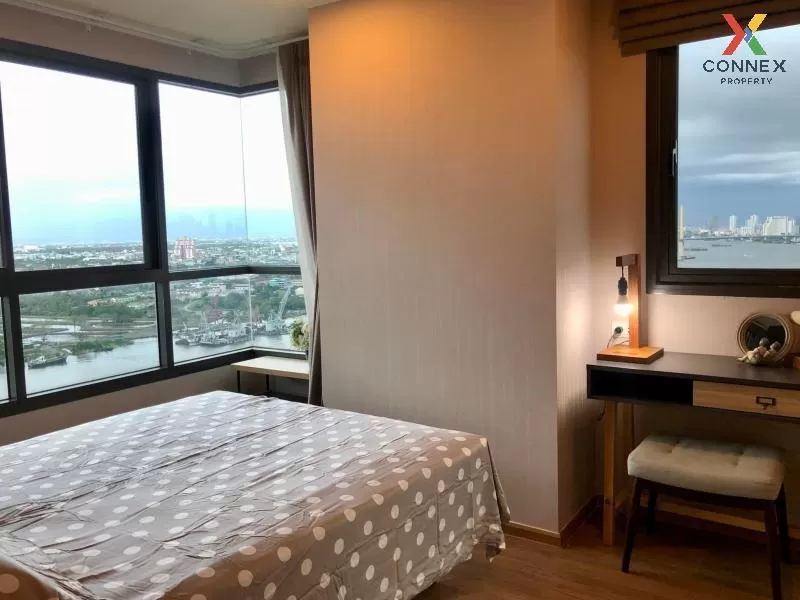 FOR RENT condo , U Delight Residence Riverfront Rama 3 , nice view , high floor , river view , Bang Phong Phang , Yannawa , Bangkok , CX-06230