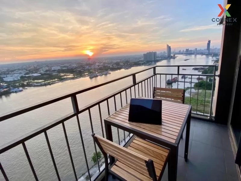 FOR RENT condo , U Delight Residence Riverfront Rama 3 , nice view , high floor , river view , Bang Phong Phang , Yannawa , Bangkok , CX-06230