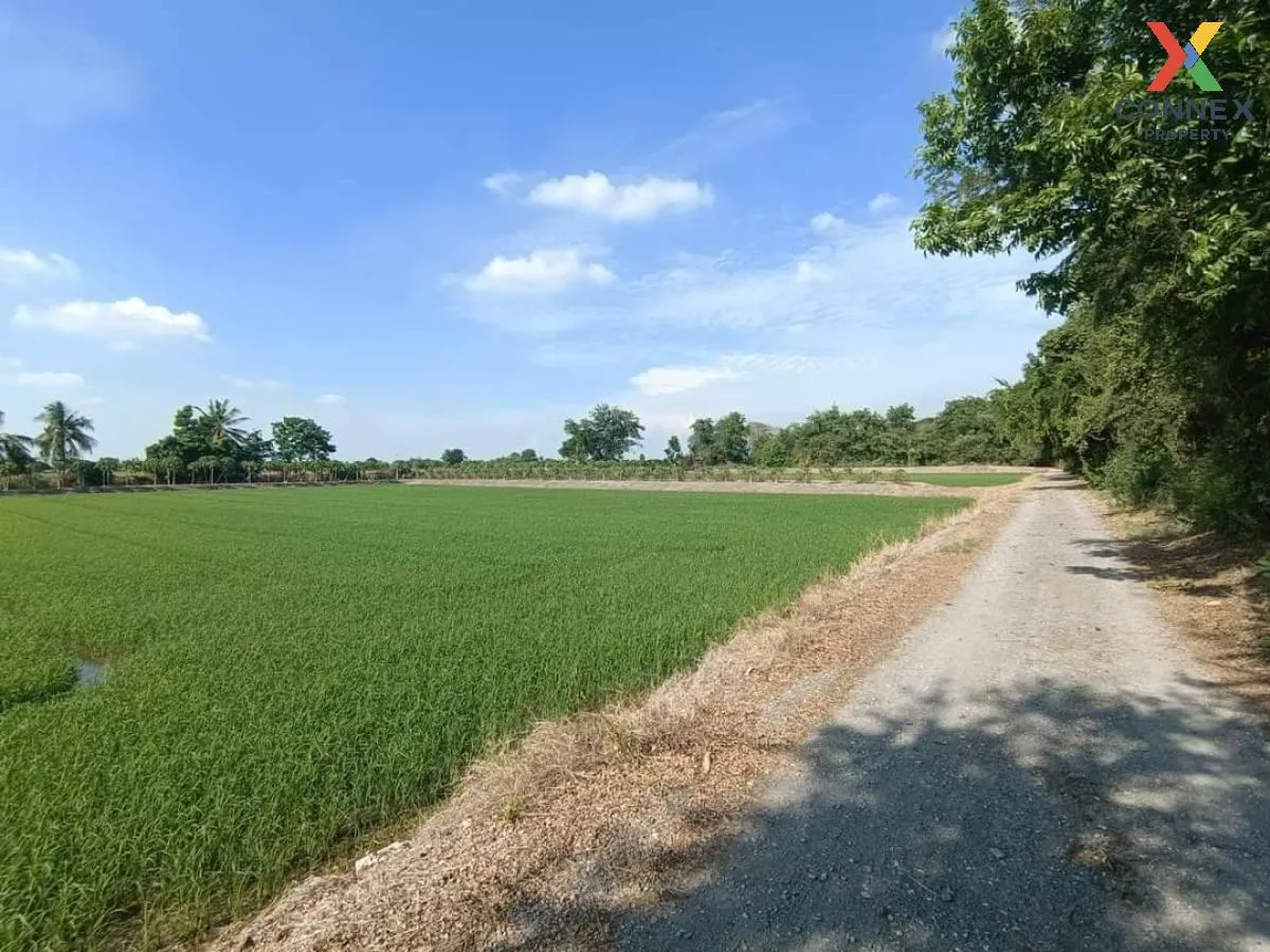 For Sale land for sale next to Nth Road 4005 , Bang Rakam , Bang Len , Nakhon Pathom , CX-100834 3