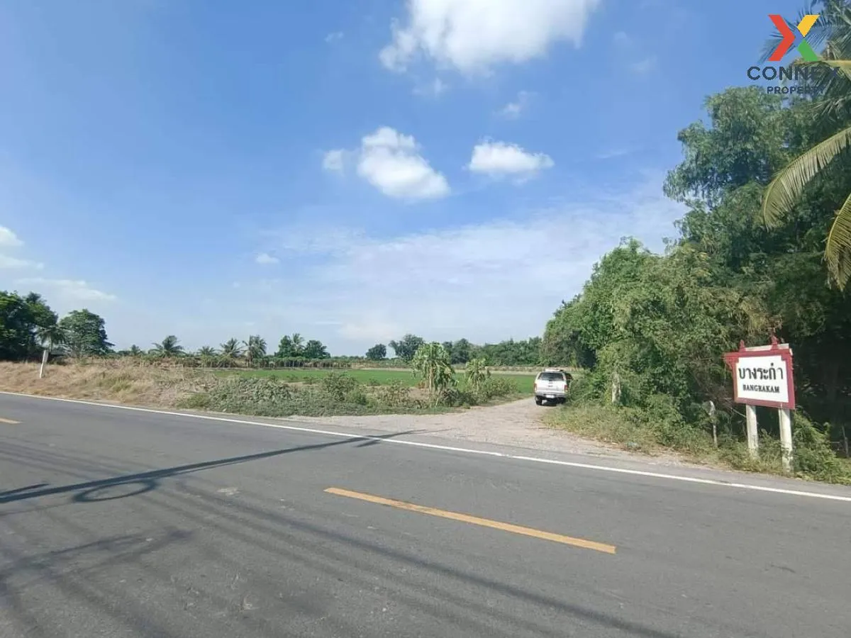 For Sale land for sale next to Nth Road 4005 , Bang Rakam , Bang Len , Nakhon Pathom , CX-100834