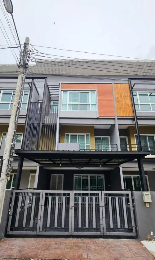 For Sale Townhouse/Townhome  , Bann Four Seasons Ratchaphruek - Rattanathibet , MRT-Bang Rak Yai , Bang Rak Yai , Bang Bua Thong , Nonthaburi , CX-101619