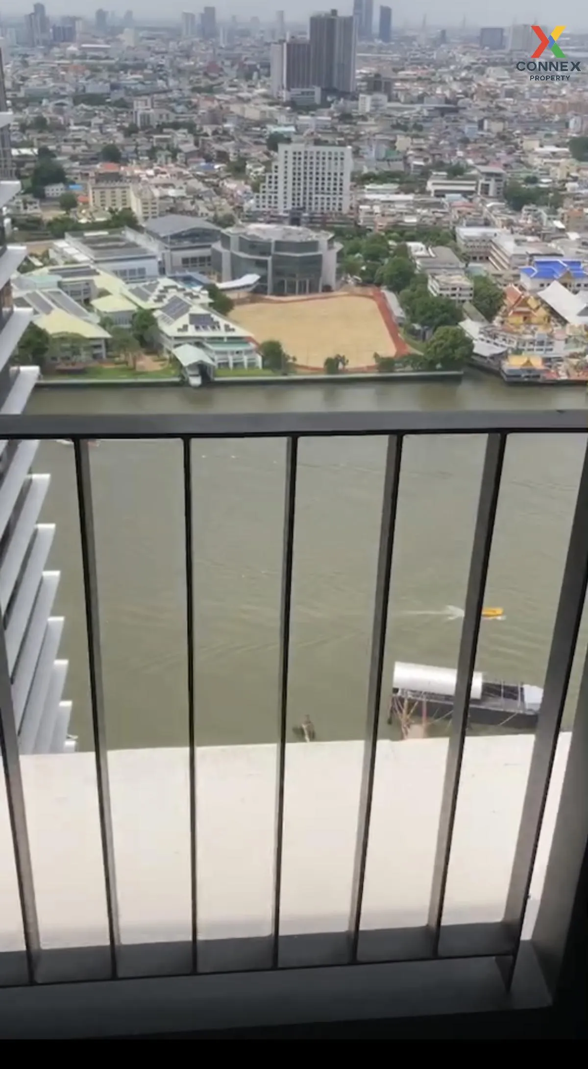 For Sale Condo , Chapter Charoennakhorn-Riverside , high floor , river view , BTS-Krung Thon Buri , Bang Lamphu Lang , Khlong San , Bangkok , CX-102040