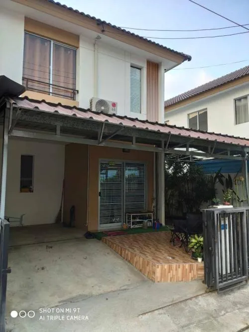 For Sale Townhouse/Townhome  , Baan Pruksa 77 Suksawat-Kanchanaphisek , corner unit , wide frontage , Nai Khlong Bang Pla Kot , Phra Samut Chedi , Samut Prakarn , CX-102334