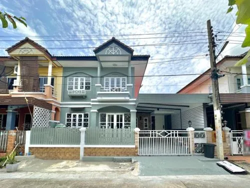 For Sale House , Baan Suthawee Cluster House , Bang Phli Yai , Bang Phli , Samut Prakarn , CX-102391