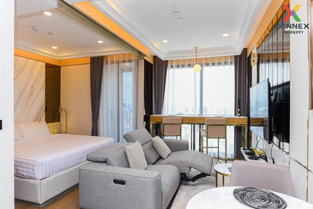 For Rent Condo , Ashton Chula-Silom , nice view , high floor , MRT-Sam Yan , Si Phraya , Bang Rak , Bangkok , CX-103051 3