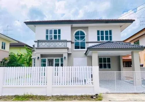 For Sale House , Parichat Phutthamonthon Sai 4 , wide frontage , Bang Krathuek , Sam Phran , Nakhon Pathom , CX-103530