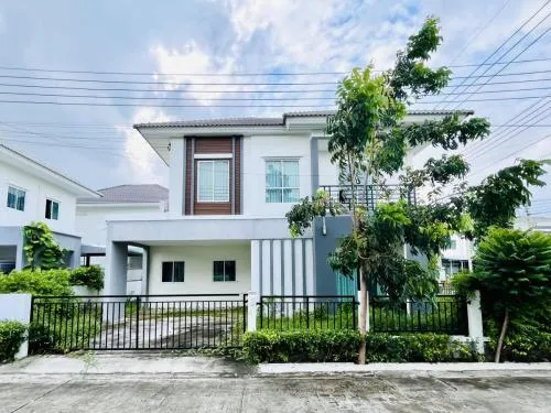 For Sale House , Lalin Town Lio BLISS Latkrabang-Suvarnabhumi , Sisa Chorakhe Noi , Bang Sao Thong , Samut Prakarn , CX-103715