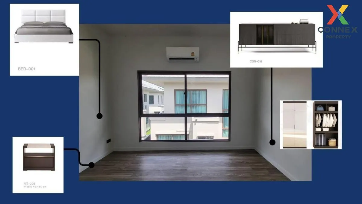 For Rent House , Burasiri Krungthep Kreetha , Hua Mak , Bang Kapi , Bangkok , CX-103902