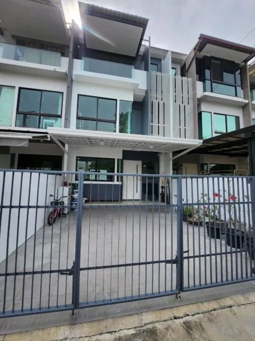 For Sale Townhouse/Townhome  , Baan Mai 2 Rama 2 , nice view , Tha Kham , Bang Khun Thian , Bangkok , CX-104227