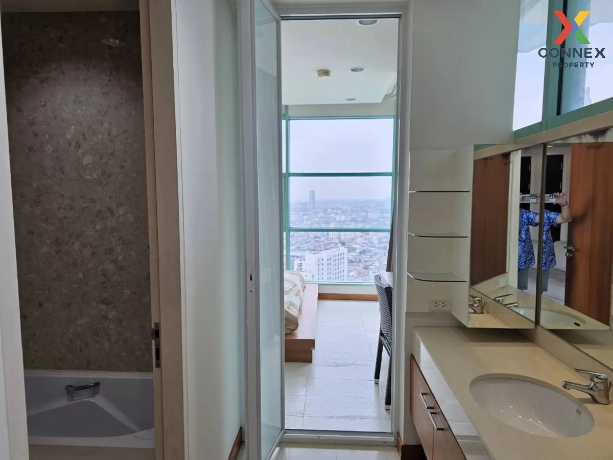 For Sale Condo , Chatrium Residence Riverside , high floor , river view , Wat Phraya Krai , Bang Kho Laem , Bangkok , CX-104265