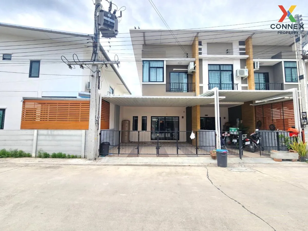 For Sale Townhouse/Townhome  , Baan Saenrak 6 Sukprayoon-Soi Thetsaban 8 , Nong Kakha , Phan Thong , Chon Buri , CX-104354 1