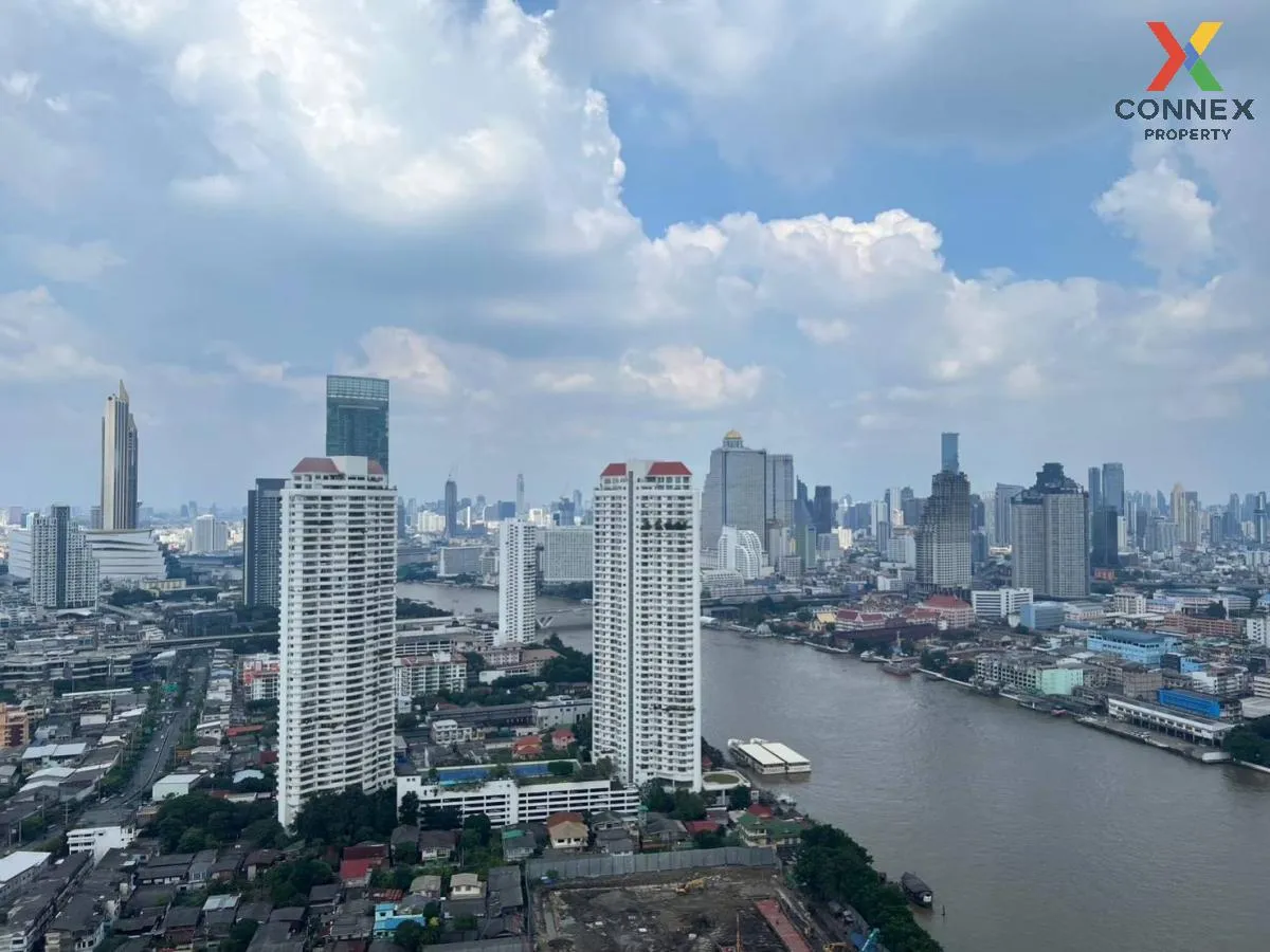 For Sale Condo , Chapter Charoennakhorn-Riverside , high floor , BTS-Krung Thon Buri , Bang Lamphu Lang , Khlong San , Bangkok , CX-104924