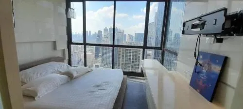 For Sale Condo , The Address Sukhumvit 28 , nice view , high floor , newly renovated , BTS-Phrom Phong , Khlong Tan , Khlong Toei , Bangkok , CX-105034