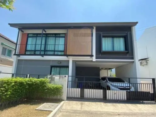 For Sale House , The Embrace Chatuchot - Ramintra , corner unit , Sam Wa Tawan Tok , Khlong Sam Wa , Bangkok , CX-105061