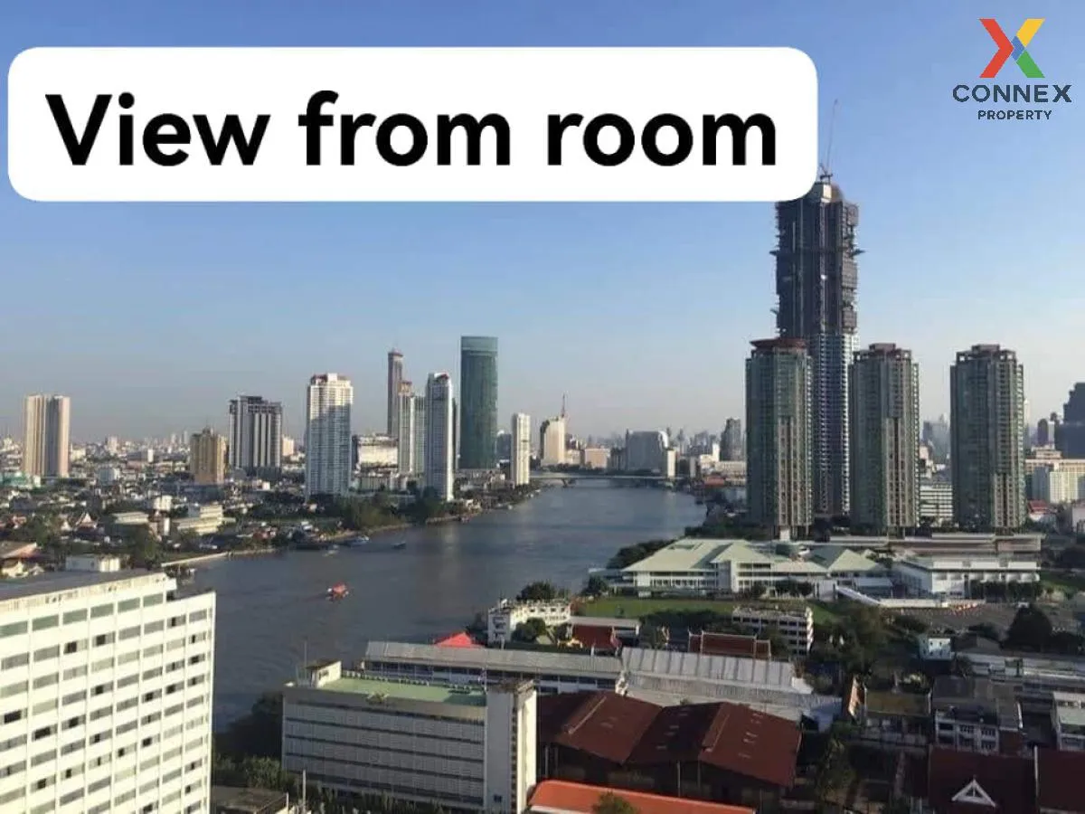 For Rent Condo , Menam Residences , BTS-Saphan Taksin , Wat Phraya Krai , Bang Kho Laem , Bangkok , CX-105123