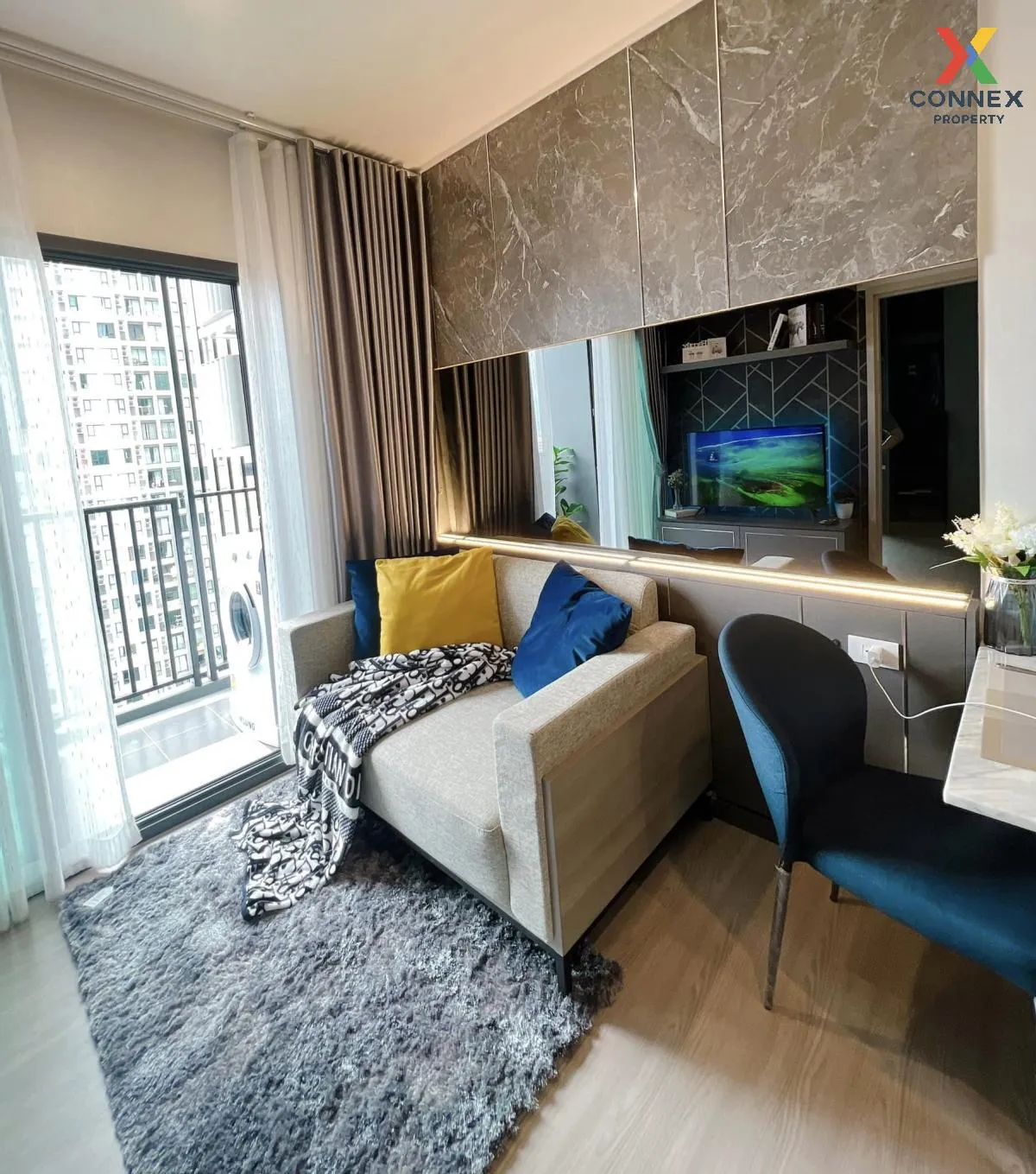 For Rent Condo , THE BASE Phetchaburi - Thonglor , MRT-Phetchaburi , Bang Kapi , Huai Khwang , Bangkok , CX-105271 3