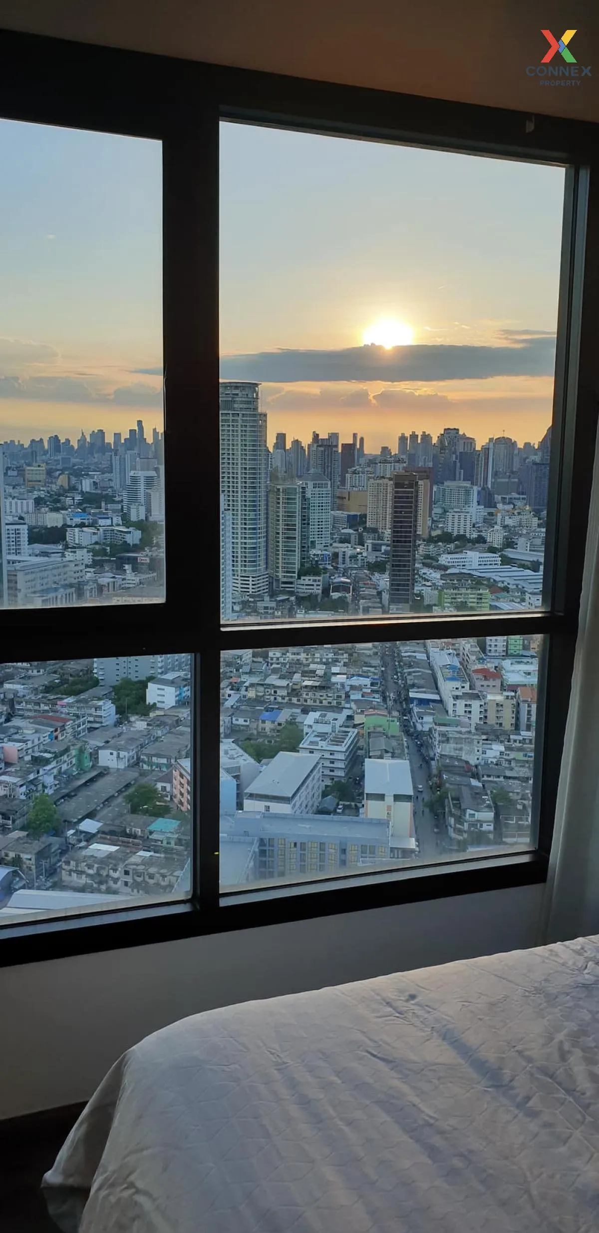 For Rent Condo , The Base Park West Sukhumvit 77 , nice view , high floor , BTS-On Nut , Phra Khanong Nuea , Watthana , Bangkok , CX-105298