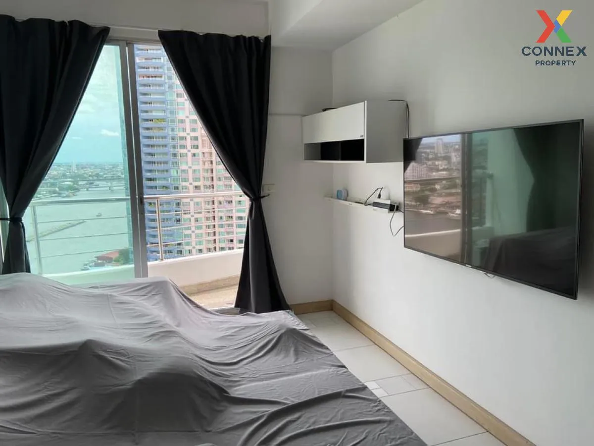 For Rent Condo , Supalai River Resort Charoen Nakhon , nice view , high floor , river view , BTS-Krung Thon Buri , Samre , Thon Buri , Bangkok , CX-105379 1